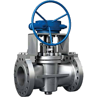 Клапан пробковый запорный DN15 - 600 PN6 - 150 со втулками без смазки